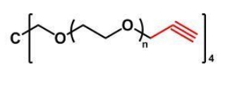 四臂聚乙二醇丙炔、4ARM-PEG-Alkyne、4ARM-PEG-ALK