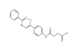 CAS:1907651-34-6；4-[[6-[1,4-Dihydro-6-(2-pyridinyl)-1,2,4,5-tetrazin-3-yl]-3-pyridinyl]amino]-4-oxobutanoic acid