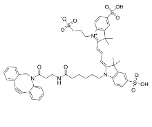 Cy3 DBCO,cas:1782950-79-1,花菁素Cy3二苯基环辛炔