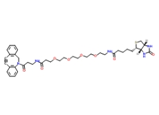 cas:1255942-07-4 ，DBCO-PEG4-biotin，二苯基环辛炔-四聚乙二醇-生物素