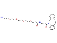 cas:1255942-08-5，DBCO-PEG4-NH2 二苯基环辛炔-四聚乙二醇-氨基
