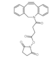 1353016-71-3；4-[(5-氮杂-3,4:7,8-二苯并环辛-1-炔)-5-基]-4-氧代丁酸-N-琥珀酰亚胺酯