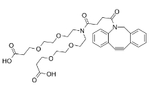 N-DBCO-N-bis(PEG2-acid)，cas:2110449-00-6