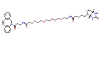 DBCO-PEG4-Biotin,1255942-07-4，二苯基环辛炔-四聚乙二醇-生物素