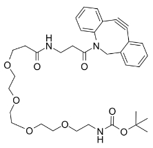 cas: 1255942-12-1 ，DBCO-PEG4-NH-Boc ，二苯并环辛炔-四聚乙二醇-NH-Boc