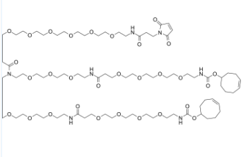 2093152-84-0；N-(Mal-PEG6)-N-bis(PEG7-TCO)