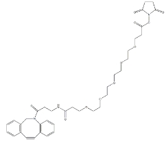 1378531-80-6,DBCO-NH-PEG4-CH2CH2COONHS,DBCO-NH-四聚乙二醇琥珀酰亚胺丙酸酯