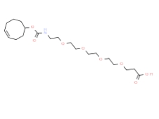 CAS:1802913-21-8；TCO-PEG4-acid;  反式环辛烯-四聚乙二醇-羧酸
