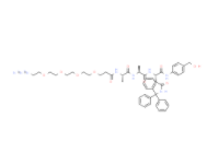 Azido-PEG4-Ala-Ala-Asn(Trt)-PAB  
