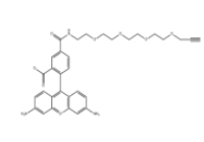 Carboxyrhodamine 110-PEG4-alkyne，CAS号：2055103-66-5