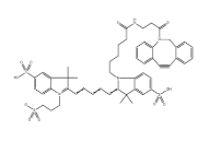 DBCO-Sulfo-Cy5，CAS#: 1564286-24-3，水溶性菁染料