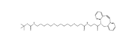 DBCO-PEG4-NH-Boc， cas: 1255942-12-1 ，二苯并环辛炔-四聚乙二醇-NH-Boc