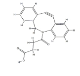 二苯基环辛炔-羧基，1353016-70-2，DBCO-COOH，DBCO-acid 