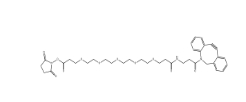  二苯基环辛炔五聚乙二醇羟基琥珀酰亚胺酯，cas:1378531-80-6，DBCO-PEG5-NHS ester