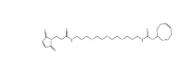 反式环辛烯PEG3马来酰亚胺，1609659-01-9,TCO-PEG3-Maleimide,TCO-PEG3-Mal 