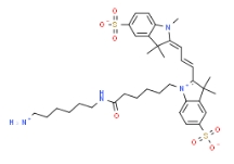 diSulfo-Cy3 amine，2183440-43-7，水溶性CY3 NH2，二磺酸基Cy3-胺