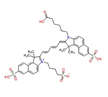 triSulfo-Cy5.5 carboxylic acid；210834-26-7；三磺酸基Cy5.5羧基