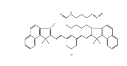 1628790-36-2，Cyanine7.5 azide,Cy7.5-N3,近红外荧光染料，Cy7.5-叠氮