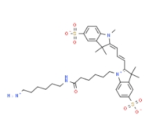 2183440-43-7，磺酸基-Cy3-胺,Sulfo-Cyanine3 amine,Sulfo-Cy3 amine