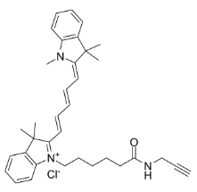 1223357-57-0，Cyanine5 alkyne，Cy5 Alkyne，Cy5 炔烃
