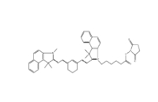1469541-54-5，Cyanine7.5 NHS ester，水溶/脂溶荧光染料，Cy7.5-琥珀酰亚胺/活化酯