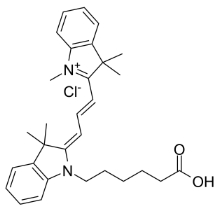 11032678-01-5，Cyanine3 carboxylic acid，Cy3 carboxylic acid 荧光染料，	花青素CY3羧基
