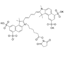 磺化CY5.5活性脂，2419286-92-1，Sulfo-Cy5.5 NHS ester
