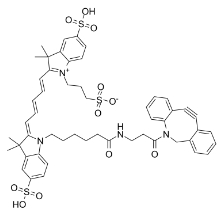 Sulfo-CY5 DBCO；1564286-24-3；水溶性磺基菁染料CY5-DBCO