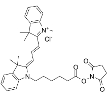 Cyanine3 NHS，1032678-38-8，Cyanine3-NHS酯，CY3-NHS