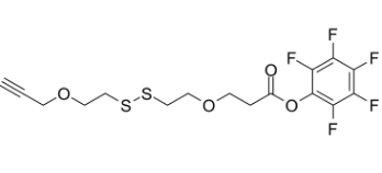 Propargyl-PEG1-SS-PEG1-PFP ester，1817735-30-0