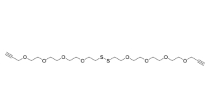 Alkyne-PEG4-SS-PEG4-alkyne；点击化学试剂；含 8 个单元 PEG 的 ADC linker
