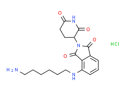 CAS号：2375194-37-7，Pomalidomide-C6-NH2hydrochloride