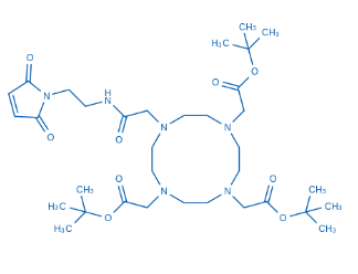 MaleiMido-Mono-aMide-DOTA-tris (t-Bu ester)；DOTA-三叔丁酯-馬來(lái)酰亞胺