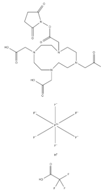 DOTA-NHS-酯 六氟磷酸鹽 TFA 鹽	