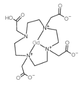  cas:72573-82-1；Gadoteric acid (DOTA-Gd, gadoterate meglumine; Artirem; Dotarem; Clariscan) 