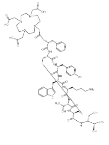 204318-14-9,Edotreotide,奥曲肽的多肽,DOTA大环化合物