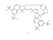 Cyanine5.5 NHS ester,Cy5.5-NHS ester；910482-46-1；Cy5.5 N-羟基琥珀酰亚胺酯	