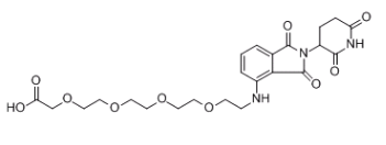 Pomalidomide-PEG4-CH2COOH，cas:2097938-44-6