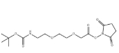 cas:911102-04-0，t-Boc-N-Amido-PEG2-CH2CO2-NHS ester