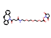cas:2249926-63-2，DBCO-PEG3-CH2CO-NHS ester