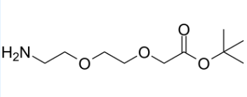 Amino-PEG2-CH2CO2-t-butyl ester，cas:1122484-77-8