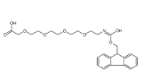 cas:437655-95-3，Fmoc-NH-PEG4-CH2COOH，5,8,11,14-四氧杂-2-氮杂十六碳二酸 1-芴甲基酯