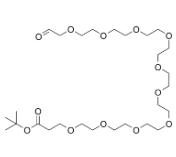 cas:2353410-05-4，Ald-CH2-PEG10-t-butyl ester
