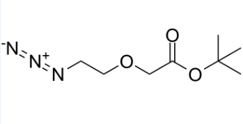 乙酸叔丁酯-一聚乙二醇-叠氮，Azido-PEG1-CH2CO2-t-Bu