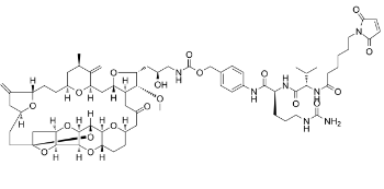 Mal-(CH2)5-Val-Cit-PAB-Eribulin，2130869-21-3