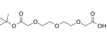 t-Butyl acetate-PEG2-CH2COOH，乙酸叔丁酯-二聚乙二醇-乙酸