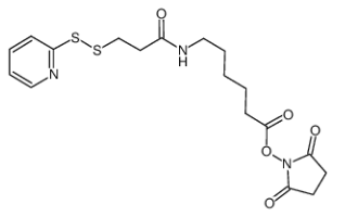 2,5-二氧代吡咯烷-1-基6-(3-(吡啶-2-基二硫烷基)丙酰胺基)己酸酯
