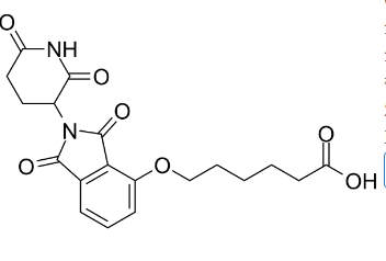 沙利度胺-4-氧-己酸，Thalidomide-O-C5-acid