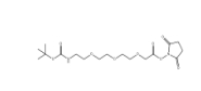 cas:1073289-14-1，t-Boc-N-Amido-PEG3-CH2CO2-NHS ester，烷基链化合物