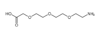 cas:134978-99-7，Amino-PEG3-CH2COOH，氨基-四聚乙二醇-羧酸